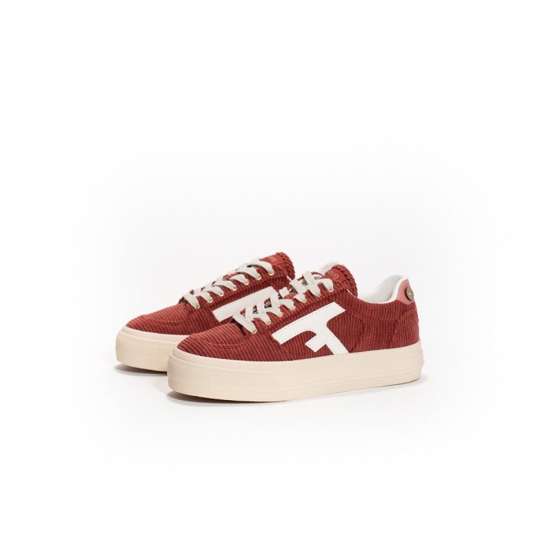 FAGUO -  Walnut Platform Tennis Woven BUR00