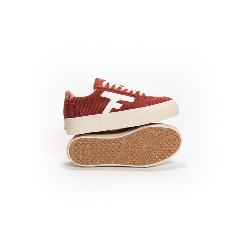 FAGUO -  Walnut Platform Tennis Woven BUR00