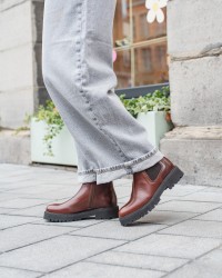 MAISON TOUFET Joyce Cuir Glacé Whisky