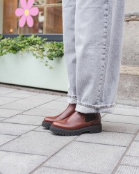 MAISON TOUFET Joyce Cuir Glacé Whisky