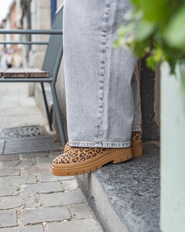 FAGUO-  Marblewood Brown Suède BRO39