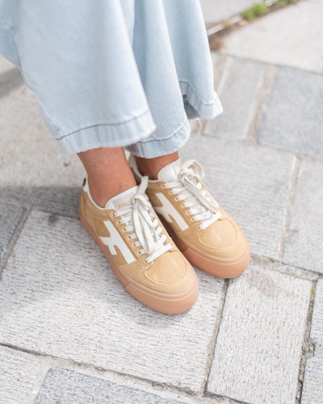 FAGUO - Walnut Platform Tennis Suède BEI07