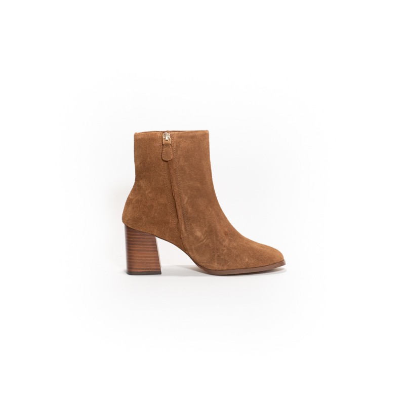 MAISON TOUFET Louane Cuir Velours Camel