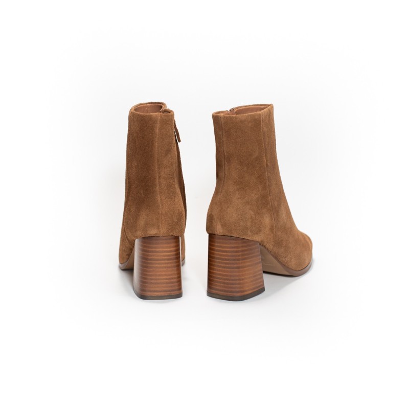 MAISON TOUFET Louane Cuir Velours Camel