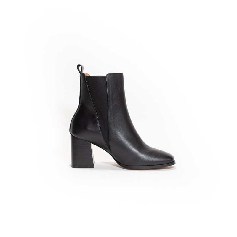 MAISON TOUFET Sixtine Cuir Lisse Noir