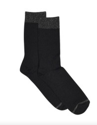 MP DENMARK Erina Wool Rib Socks 807/Navy