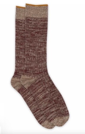 MP DENMARK Chaussette Ulrika Long 1451/Wine Red