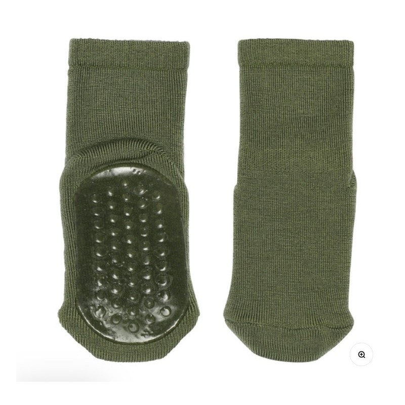 MP DENMARK Wool Socks Anti-Slip olivine