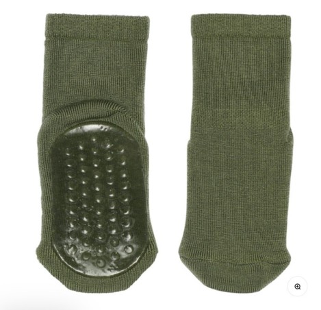 MP DENMARK Chaussette Anti-Dérapante Wool olivine
