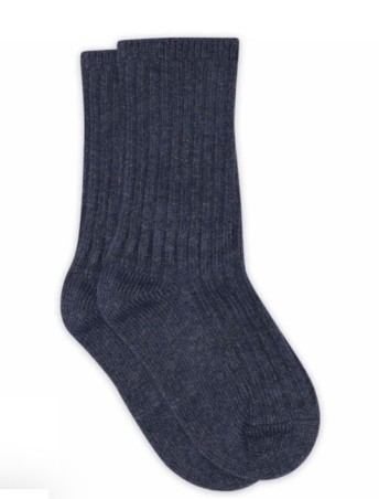 MP DENMARK Chaussette Bellie Long Socks 498/Dark Denim