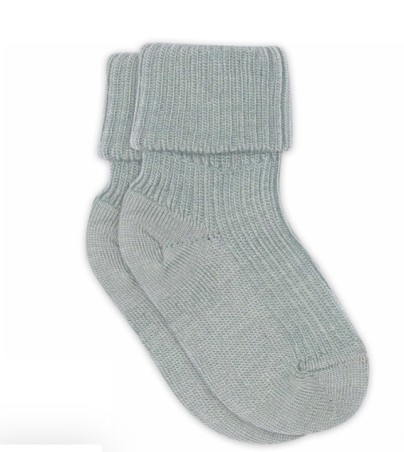 MP DENMARK Chaussette Wool Rib Baby 4082/Gray Mist