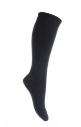 MP DENMARK Wool Rib Knee Socks 8/Black