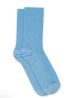 MP DENMARK Fine Wool Rib Socks Blue Bell