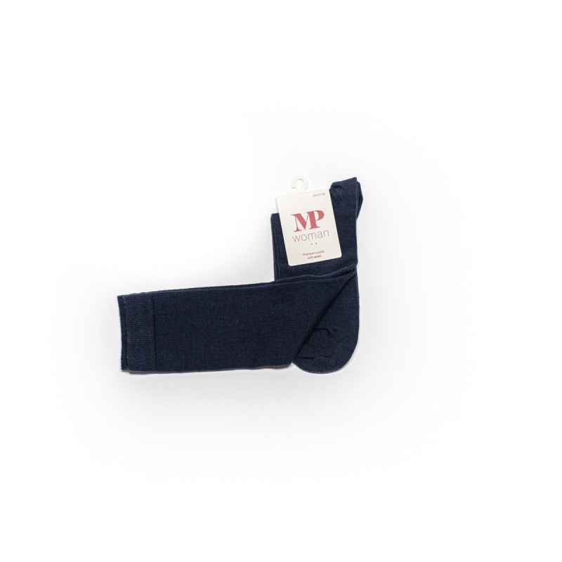 MP DENMARK Wool/Cotton Knee Socks 807/Navy