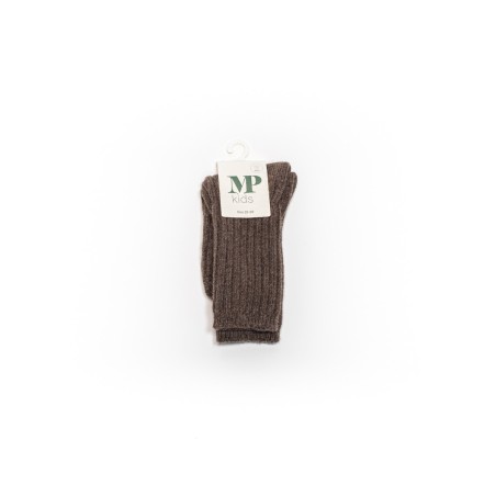 MP DENMARK Chaussette Bellie Long Socks 351/Brown Melange
