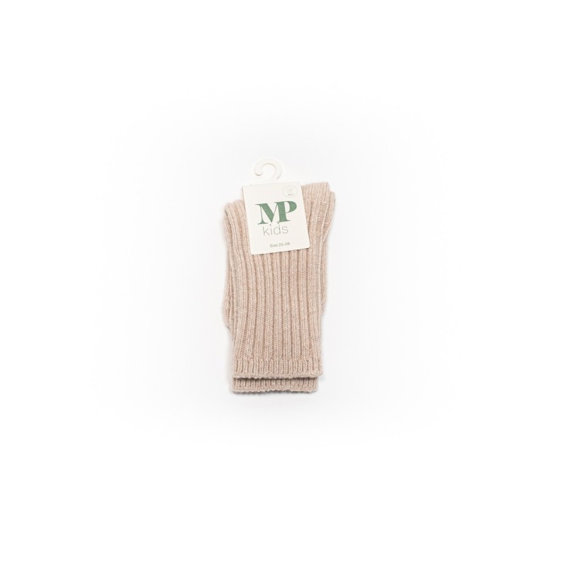 MP DENMARK Bellie Long Socks 108/Beige Melange