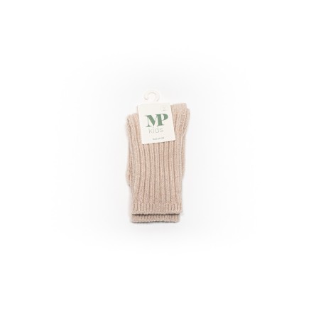 MP DENMARK Chaussette Bellie Long Socks 108/Beige Melange