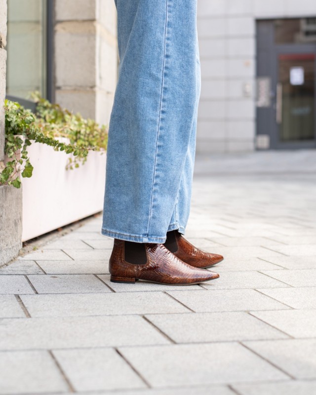 ZOI Z2540/003 Mini Croc Cognac