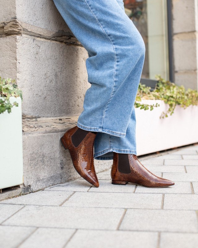 ZOI Z2540/003 Mini Croc Cognac