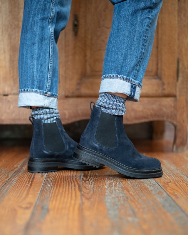 ALIWELL Laki Alco Velours Bleu Nuit