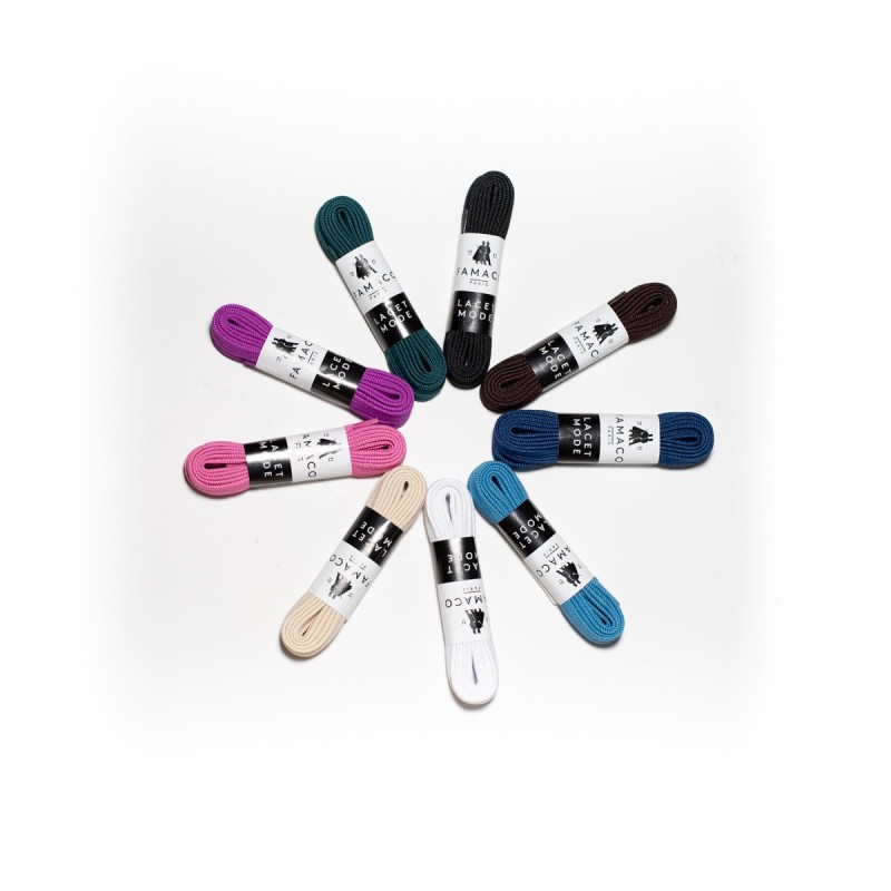 Famaco Lacet Plat 120cm