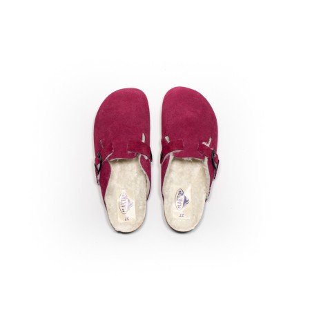 PLAKTON Chausson Blogg Afelpado Wool Burdeos