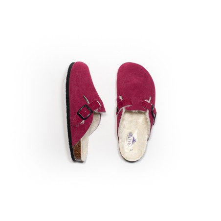 PLAKTON Chausson Blogg Afelpado Wool Burdeos