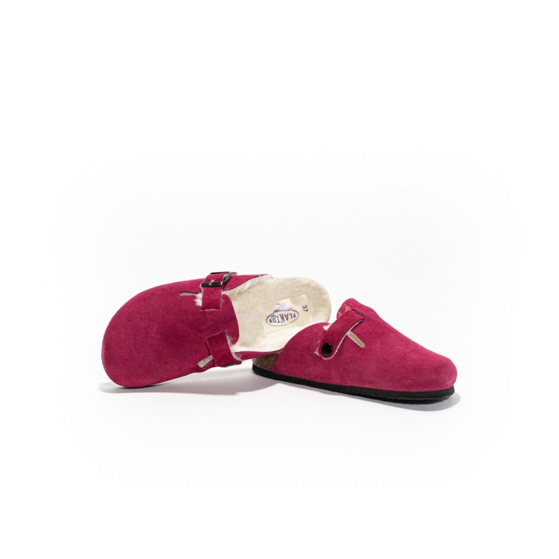 PLAKTON Blogg Afelpado Wool Burdeos