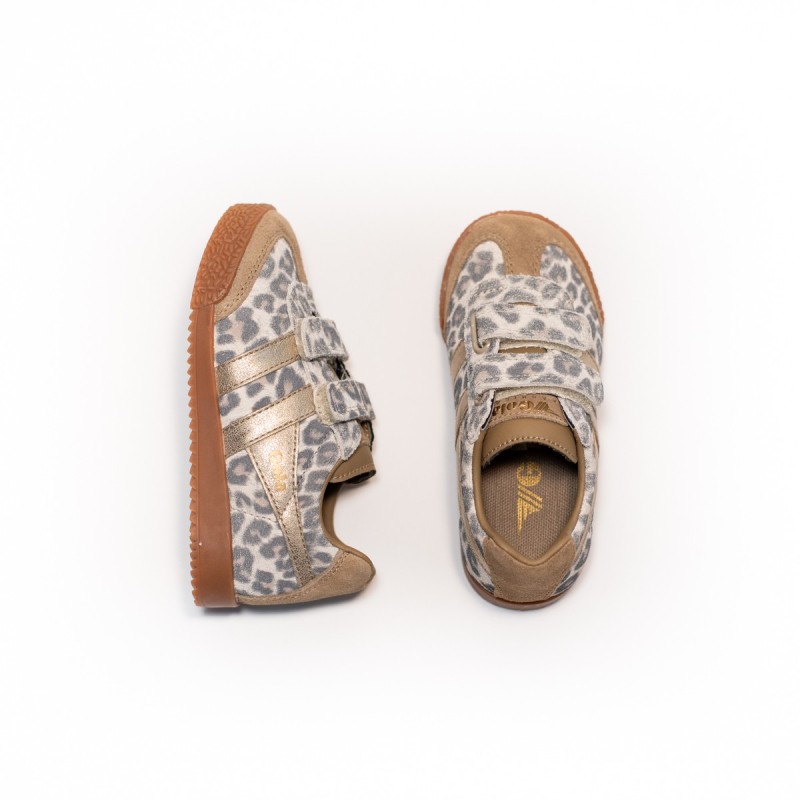 GOLA - Harrier Safari Leopard/Light Caramel/Gold