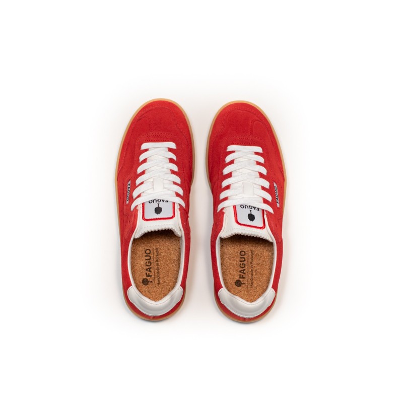 FAGUO - Lumbo Suède RED00