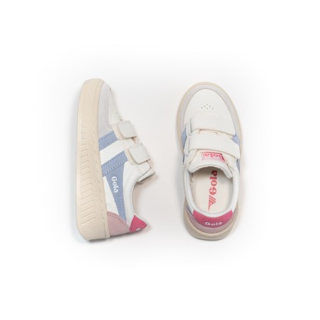 GOLA Basket Grandsalm Strap White/Air/FluroPink