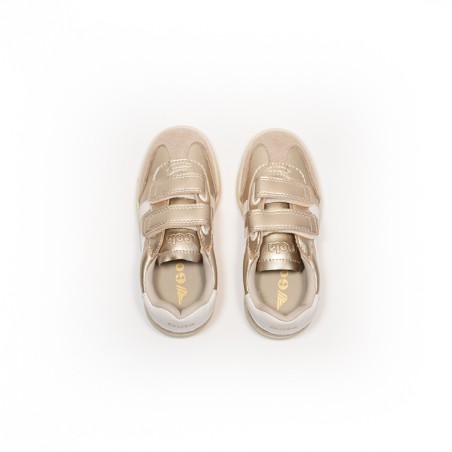 GOLA Basket Viper Glimmer Strap Gold/OffWhite