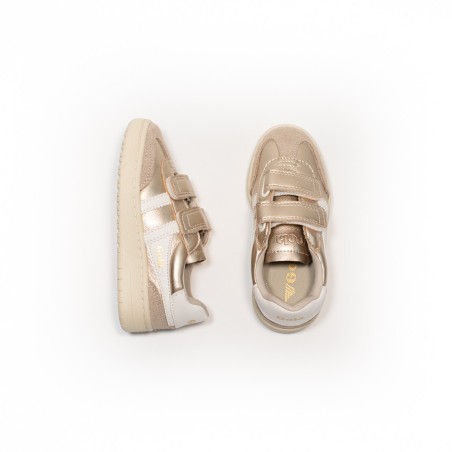 GOLA Basket Viper Glimmer Strap Gold/OffWhite