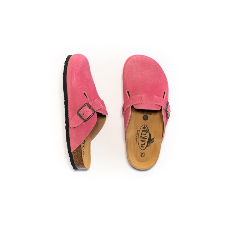 PLAKTON Mules Blogg Afelpado Orchidea