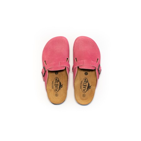 PLAKTON Mules Blogg Afelpado Orchidea