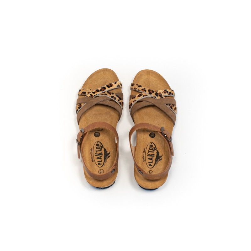 PLAKTON Bretton Animal Nobuck Dakota