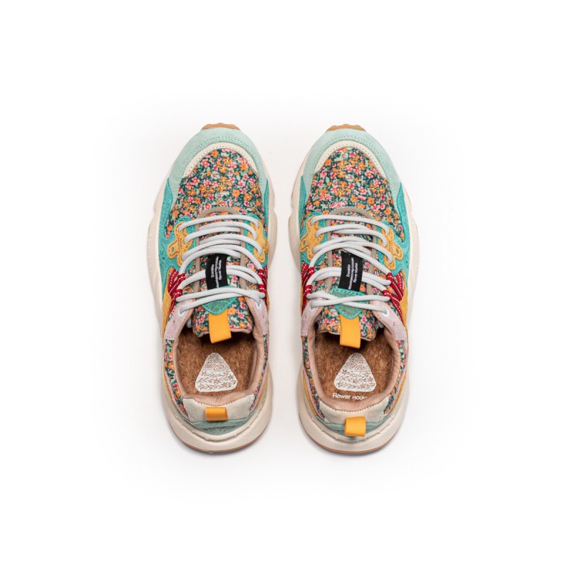 FLOWER MOUNTAIN Yamano 3 Flower Green-Caraibi-Zucca