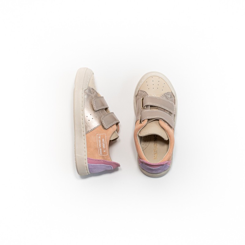 NATURINO Trajan VL Naplak/Suède Milk-Cipria-Soft Peach