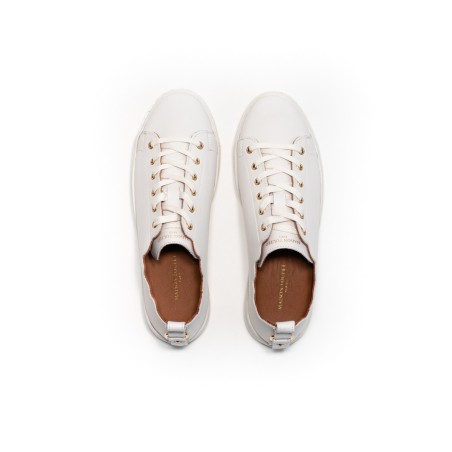 MAISON TOUFET Julie Cuir Blanc