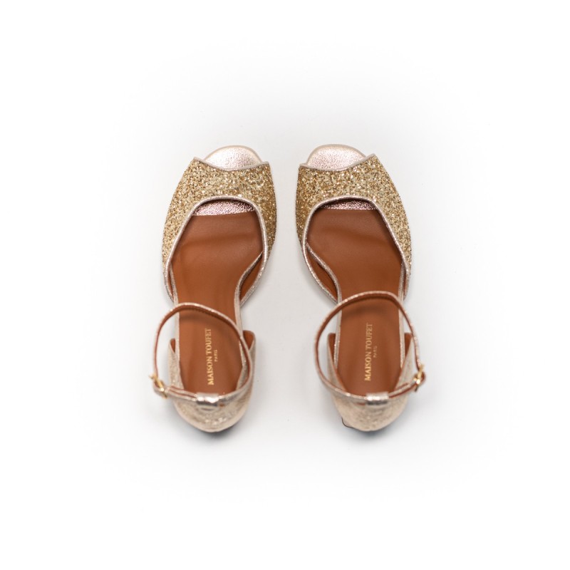 MAISON TOUFET Manon Glitter Doré