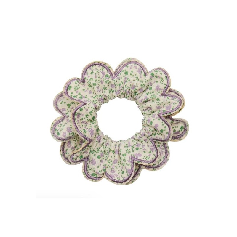 MIMI&LULA Scallop Scrunchie Purple