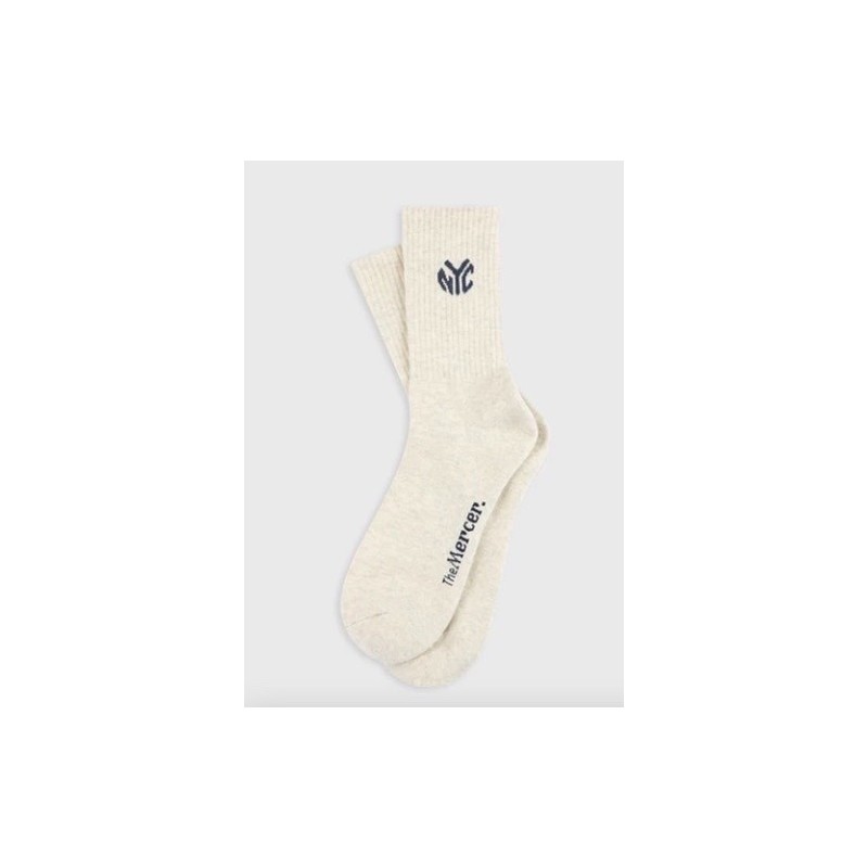 MERCER Subway Socks Off White