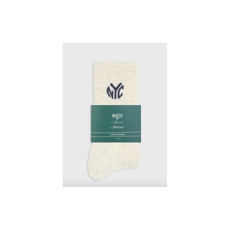 MERCER Subway Socks Off White