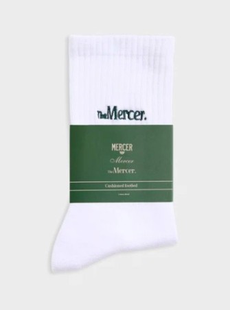 MERCER Socks White