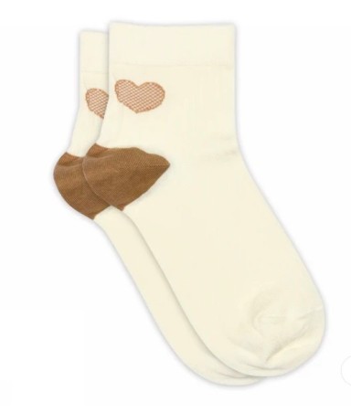 MP DENMARK Chaussette Minna Short 4175/Cream