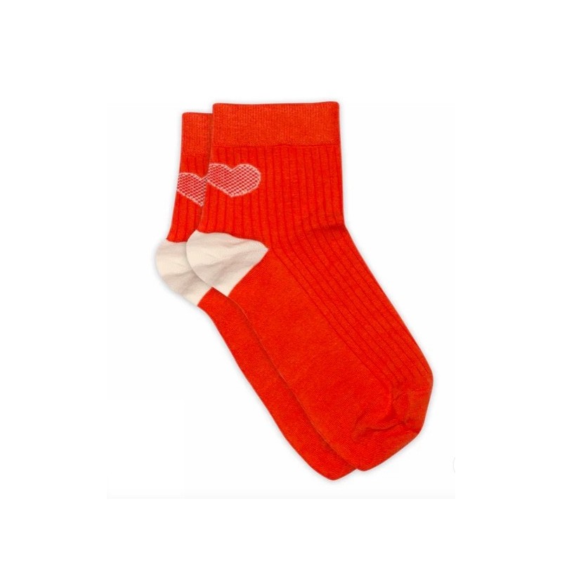 MP DENMARK Minna Short Socks 854/Spicy Orange