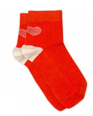 MP DENMARK Chaussette Minna Short 854/Spicy Orange