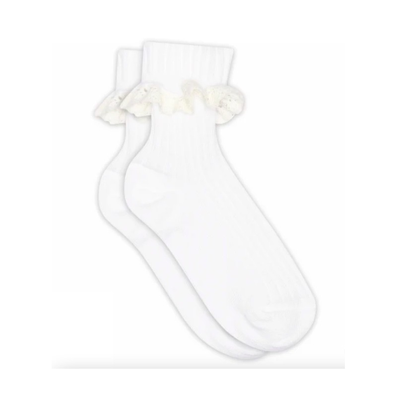 MP DENMARK Julia Socks Lace 1/White