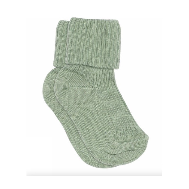 MP DENMARK Cotton Rib Socks Bord 4082/Gray Mist