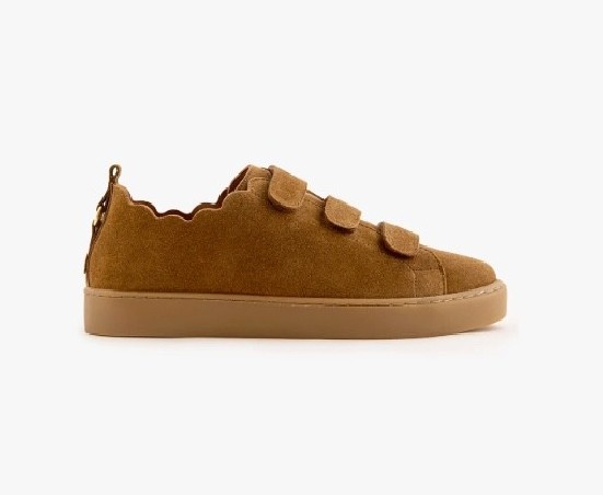 MAISON TOUFET Julianne Cuir velours camel